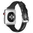 Oerhört fint Apple Watch Series 7 45mm Äkta läder Armband - Storlek: L