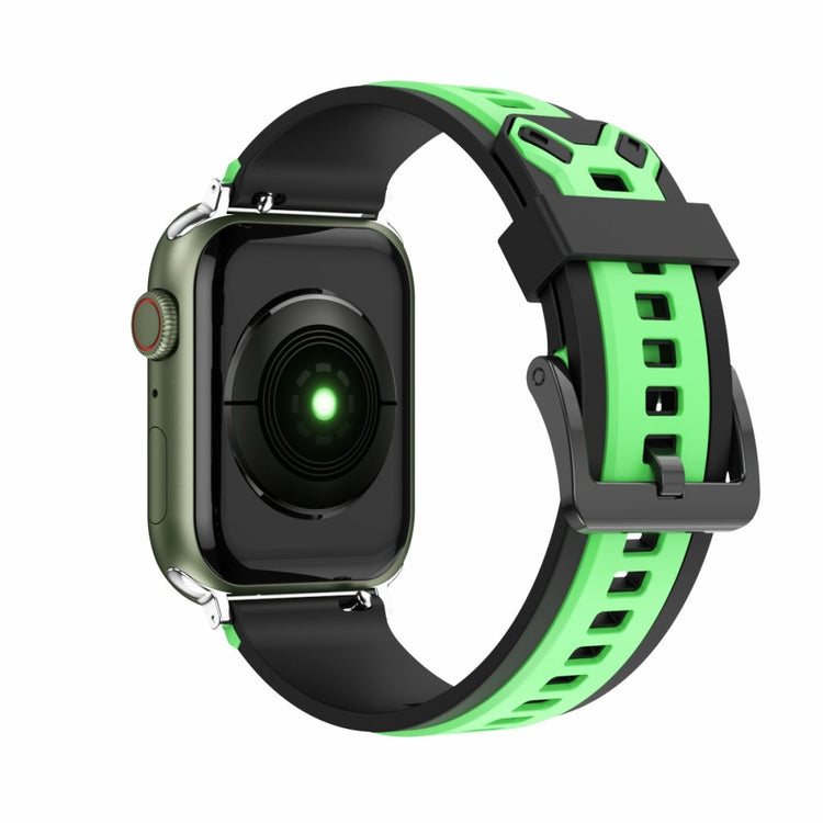 Vildt hårdfør Apple Watch Series 7 45mm Silikone Rem - Flerfarvet#serie_2