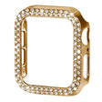 Apple Watch Series 7 45mm Skyddande Hårdplast och Strass Bumper