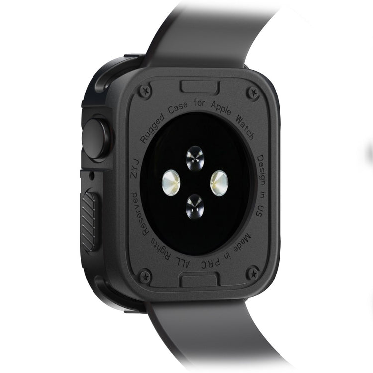 Apple Watch Series 7 45mm  Silikone Bumper  - Sølv#serie_1
