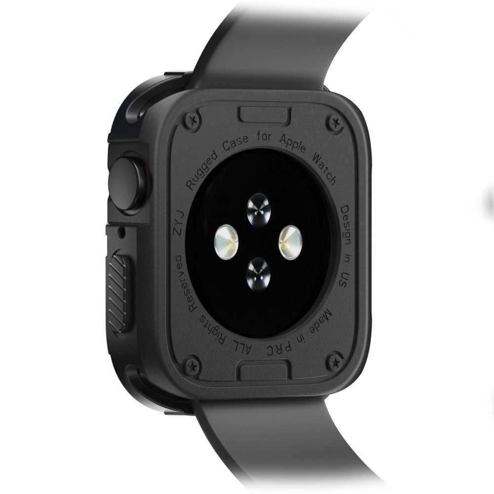 Apple Watch Series 7 45mm  Silikone Bumper  - Sort#serie_4