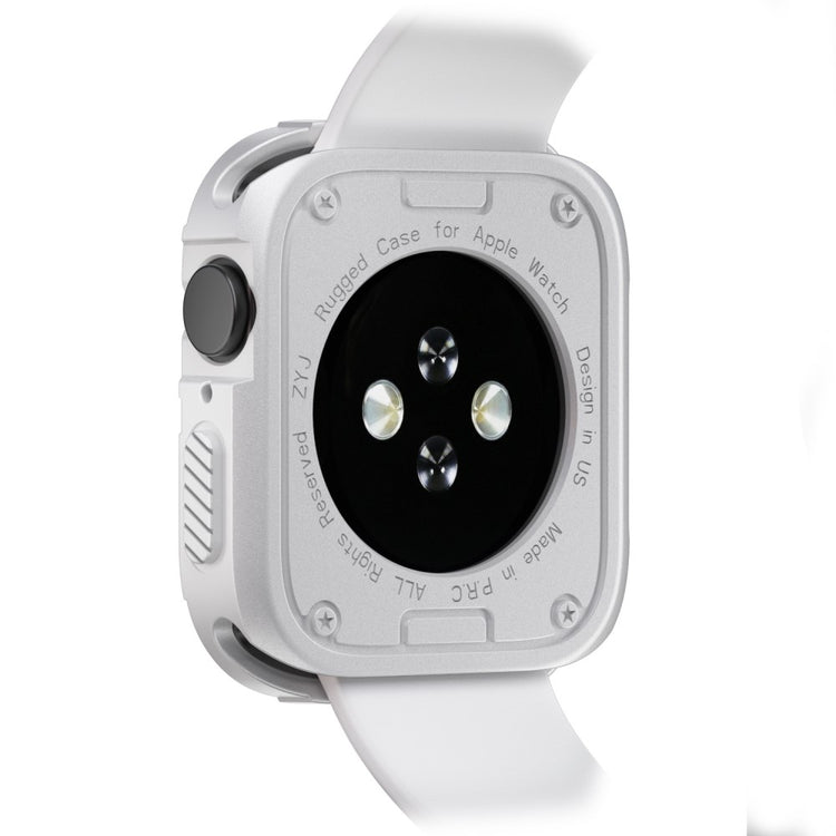 Apple Watch Series 7 45mm  Silikone Bumper  - Hvid#serie_5