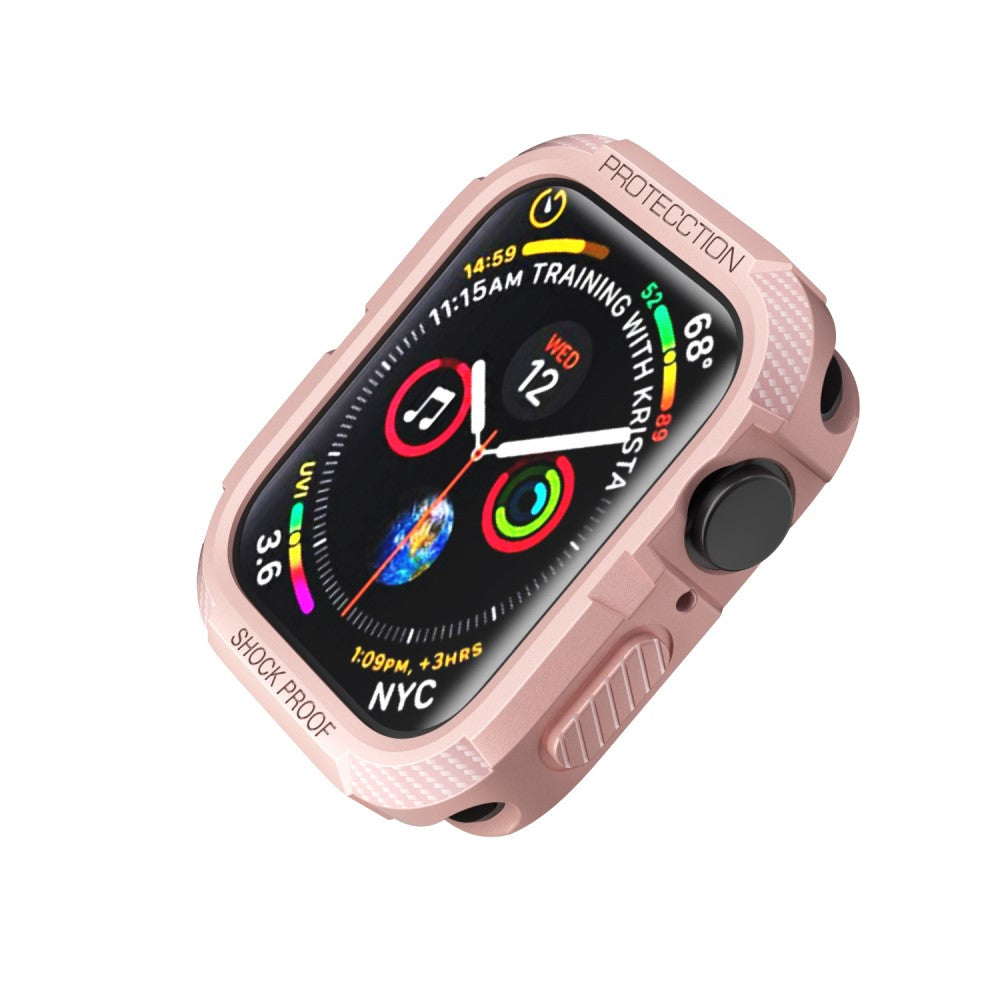 Apple Watch Series 7 45mm  Silikone Bumper  - Pink#serie_6