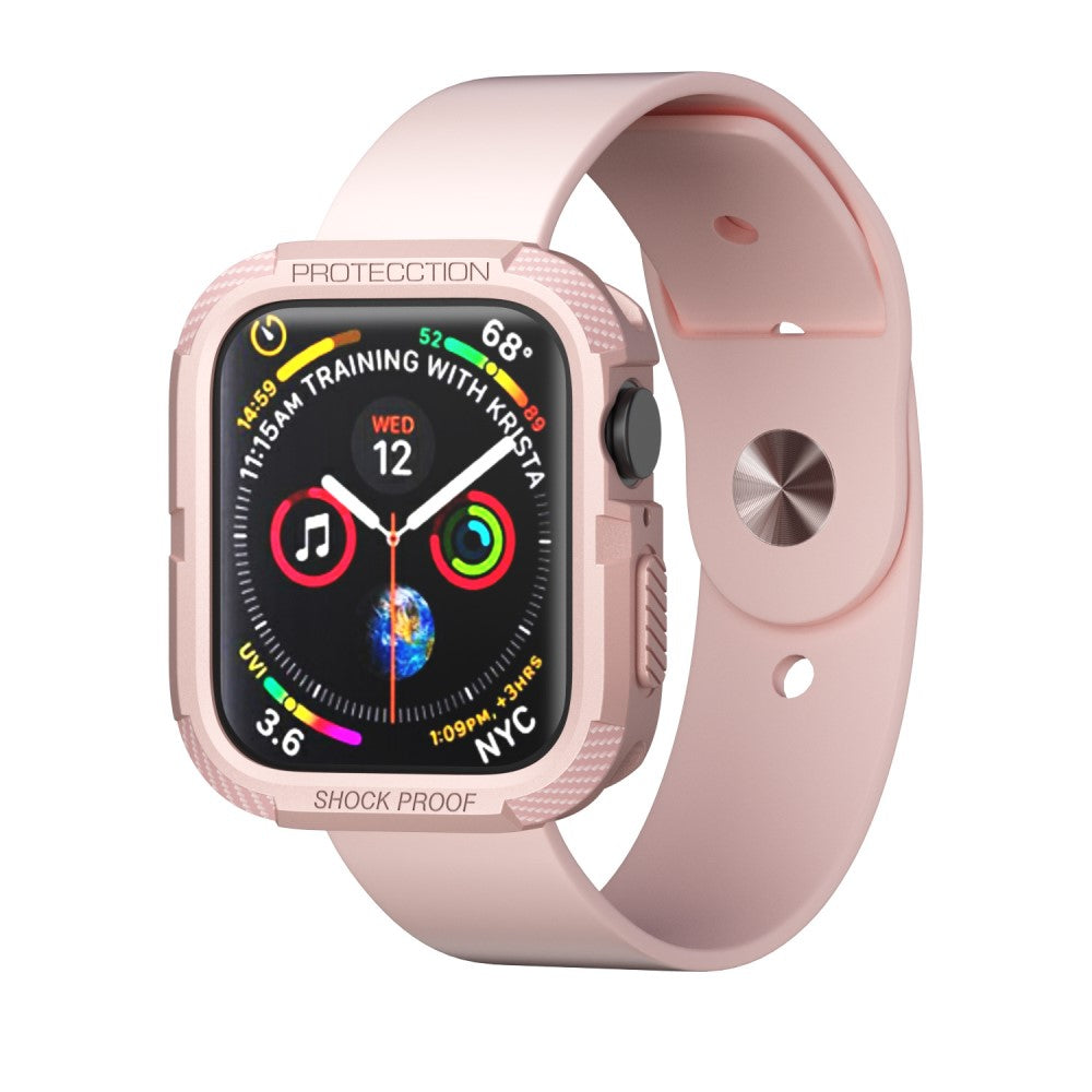 Apple Watch Series 7 45mm  Silikone Bumper  - Pink#serie_6