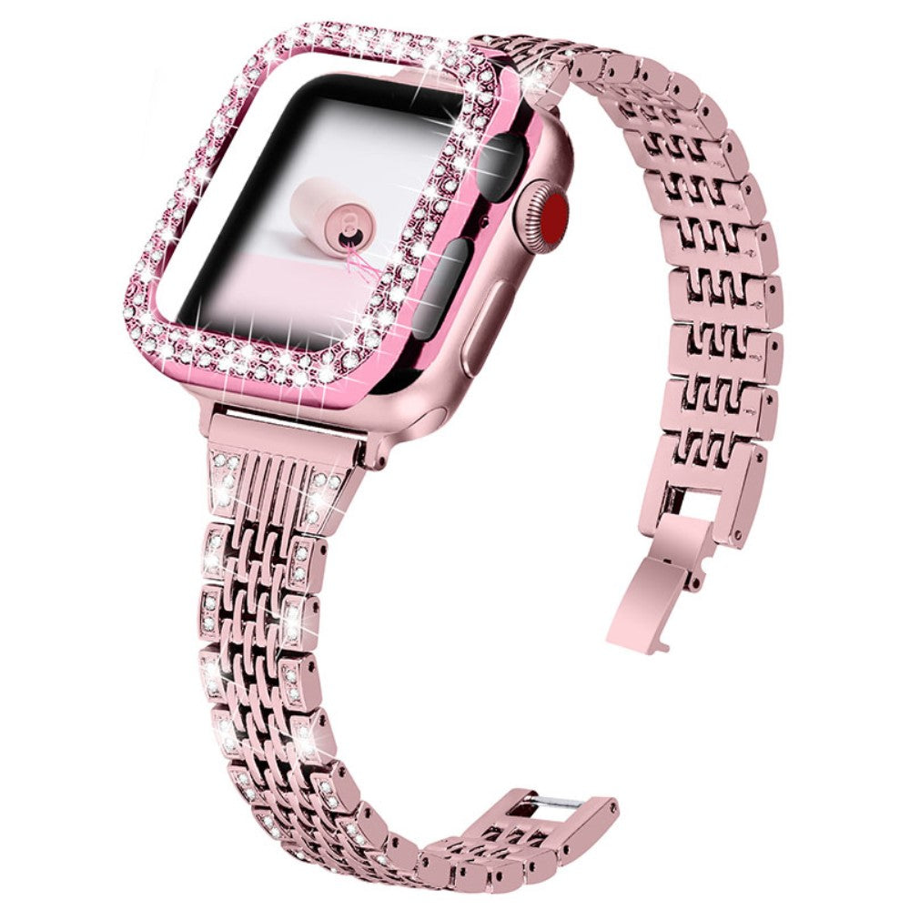 Apple Watch Series 7 45mm Metal Rem - Pink#serie_1