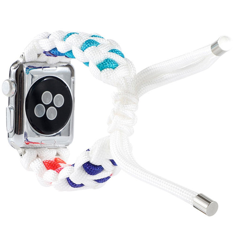 Pænt Apple Watch Series 7 45mm Nylon Rem - Flerfarvet#serie_2