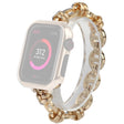 Bekvämt Apple Watch Series 7 45mm Metall Armband