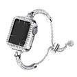 Tufft Apple Watch Series 7 45mm Metall och Strass Armband