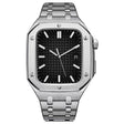 Häftigt Apple Watch Series 7 45mm Metall Armband