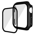 Robust Apple Watch Series 7 45mm Skal med Skärmskydd i Glas och Hårdplast