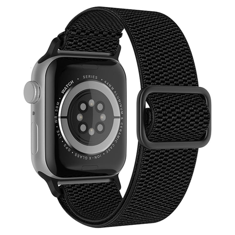 Solid Apple Watch Series 7 45mm Nylon Rem - Sort#serie_13