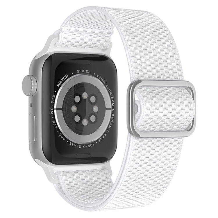 Solid Apple Watch Series 7 45mm Nylon Rem - Hvid#serie_2