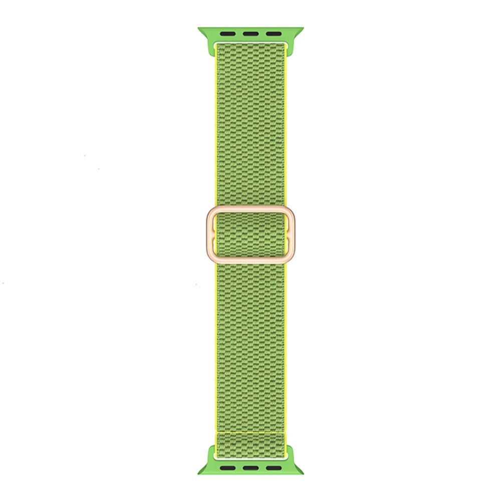 Vildt fantastisk Apple Watch Series 7 45mm Stof Urrem - Grøn#serie_5