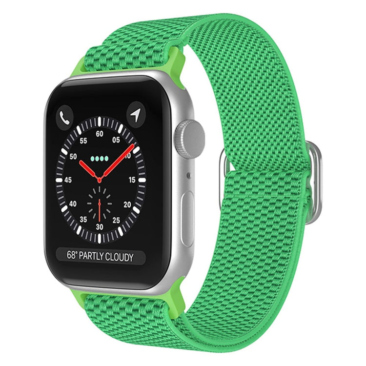 Vildt fantastisk Apple Watch Series 7 45mm Stof Urrem - Grøn#serie_6