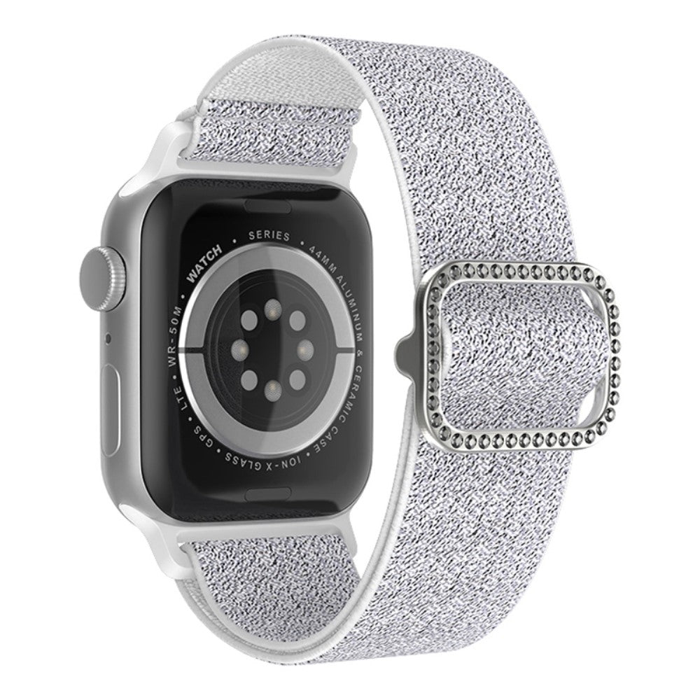Meget godt Apple Watch Series 7 45mm Nylon Rem - Hvid#serie_5