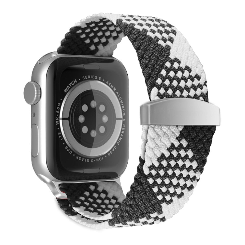 Sejt Apple Watch Series 7 45mm Nylon Rem - Sort#serie_5