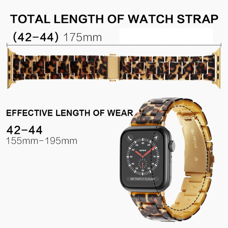 Mega komfortabel Apple Watch Series 7 45mm  Urrem - Flerfarvet#serie_6