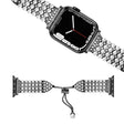 Tufft Apple Watch Series 7 45mm Metall och Strass Armband