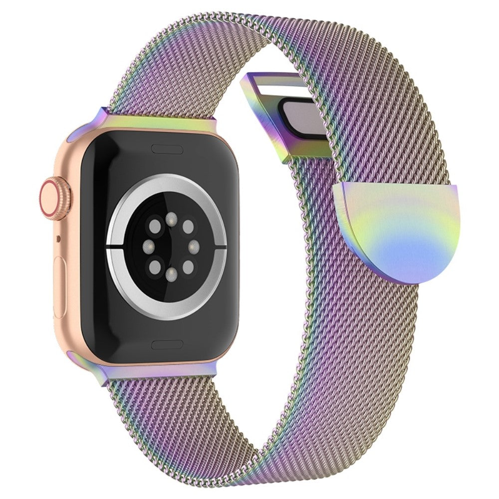 Rigtigt slidstærk Apple Watch Series 7 45mm Metal Rem - Flerfarvet#serie_1