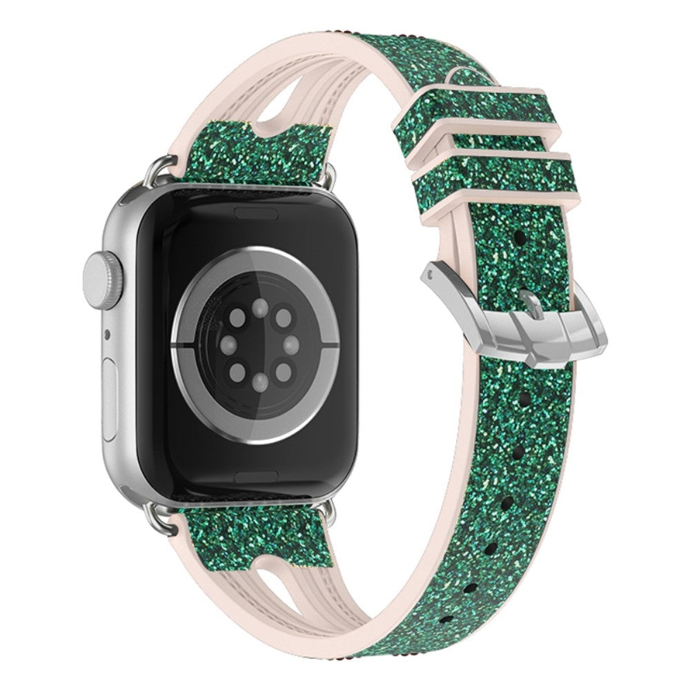Super slidstærk Universal Apple Silikone Rem - Grøn#serie_3