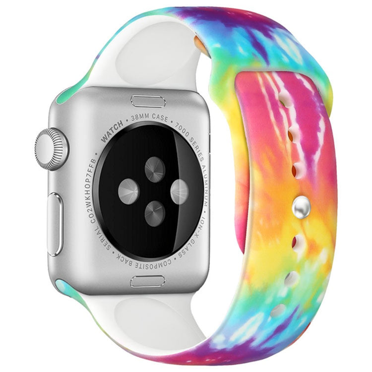 Rigtigt pænt Universal Apple Silikone Rem - Flerfarvet#serie_11