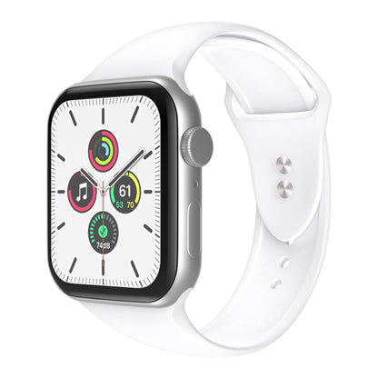 Helt vildt fantastisk Universal Apple Silikone Urrem - Hvid#serie_2