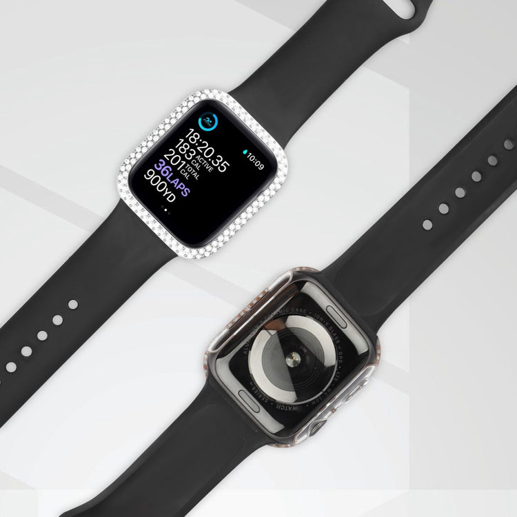 Apple Watch Ultra Plastik Cover med Rem og Hærdet Glas - Gennemsigtig#serie_2