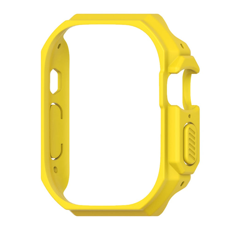 Rigtigt Fint Apple Watch Ultra Plastik Cover - Gul#serie_3