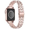 Väldigt tufft Universell Apple Metall och Strass Armband