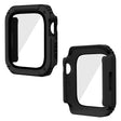 Robust Apple Watch Series 8 (41mm) / Apple Watch Series 7 41mm Universell Skal med Skärmskydd i Glas och Hårdplast