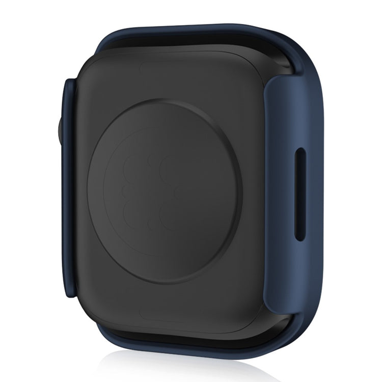 Mega Flot Apple Watch Series 8 (41mm) / Apple Watch Series 7 41mm Cover med Skærmbeskytter i Plastik og Hærdet Glas - Blå#serie_5