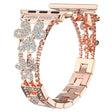 Fantastiskt Universell Apple Metall och Strass Armband