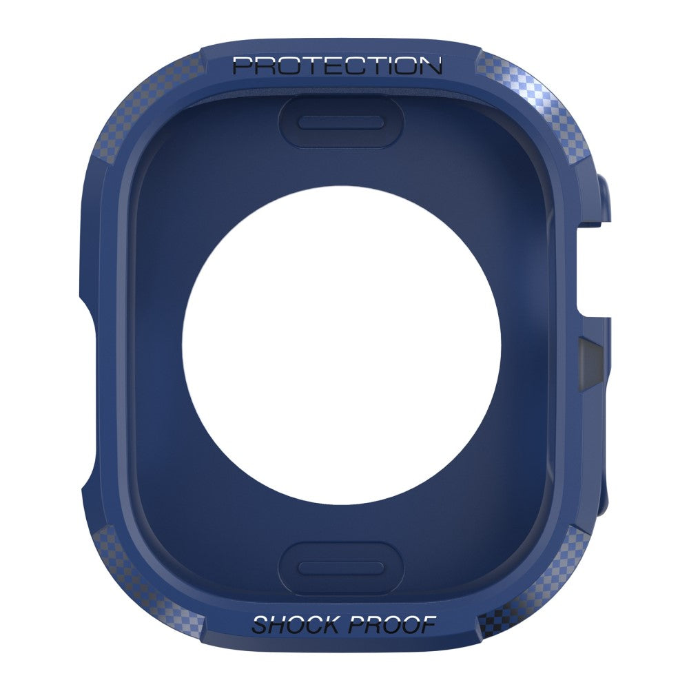 Apple Watch Series 8 (45mm) / Apple Watch Series 7 45mm Beskyttende Silikone Bumper  - Blå#serie_6