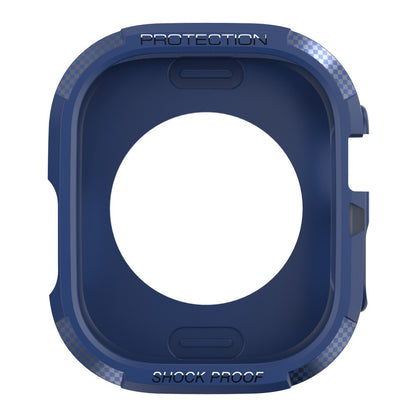 Apple Watch Series 8 (45mm) / Apple Watch Series 7 45mm Beskyttende Silikone Bumper  - Blå#serie_6