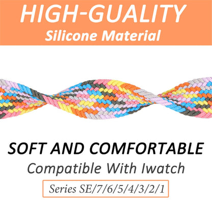 Vildt sejt Universal Apple Nylon Rem - Størrelse: L - Flerfarvet#serie_3