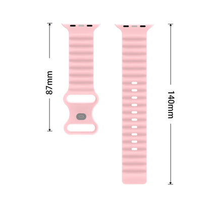 Mega holdbart Universal Apple Silikone Rem - Gul#serie_8