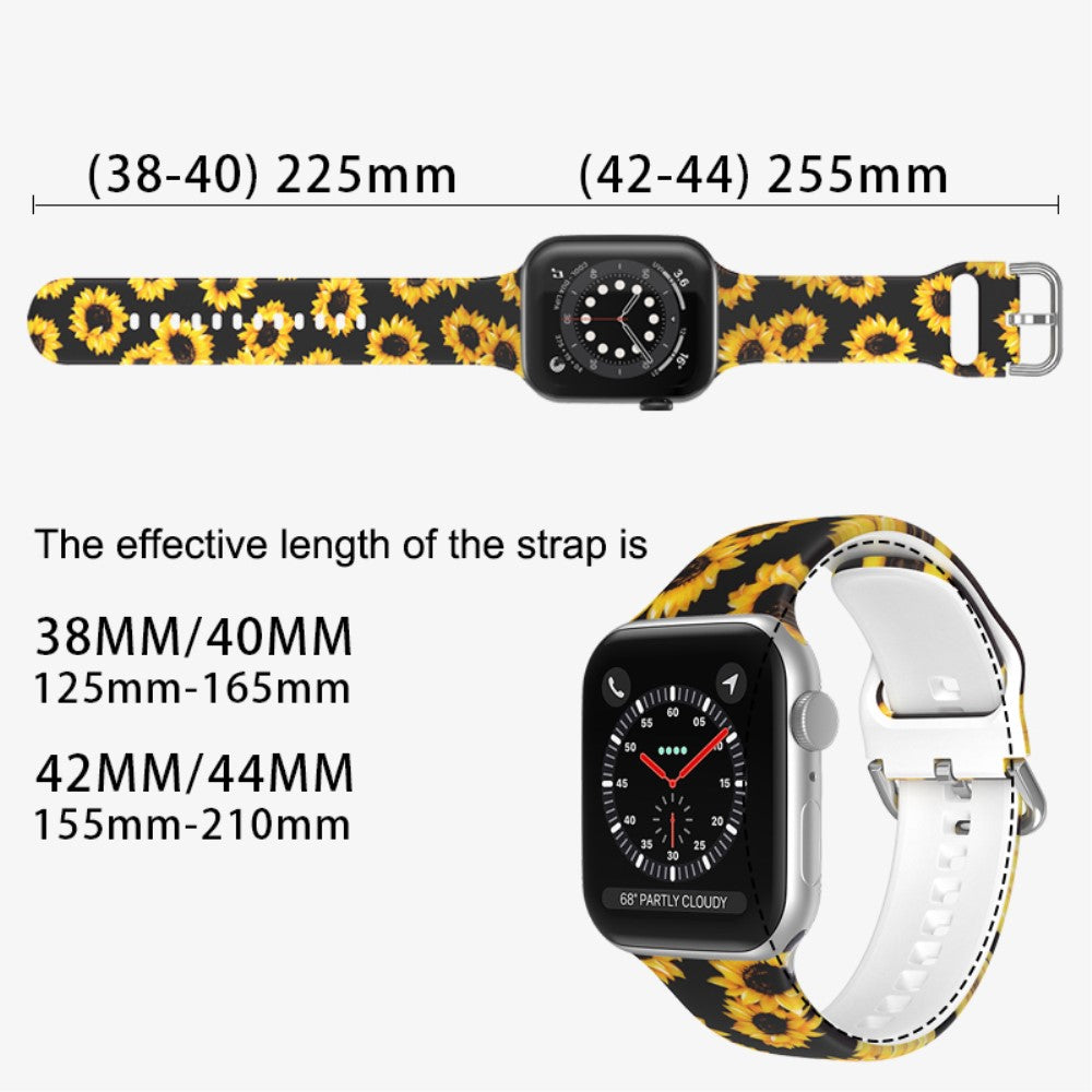 Rigtigt holdbart Universal Apple Silikone Rem - Lilla#serie_14