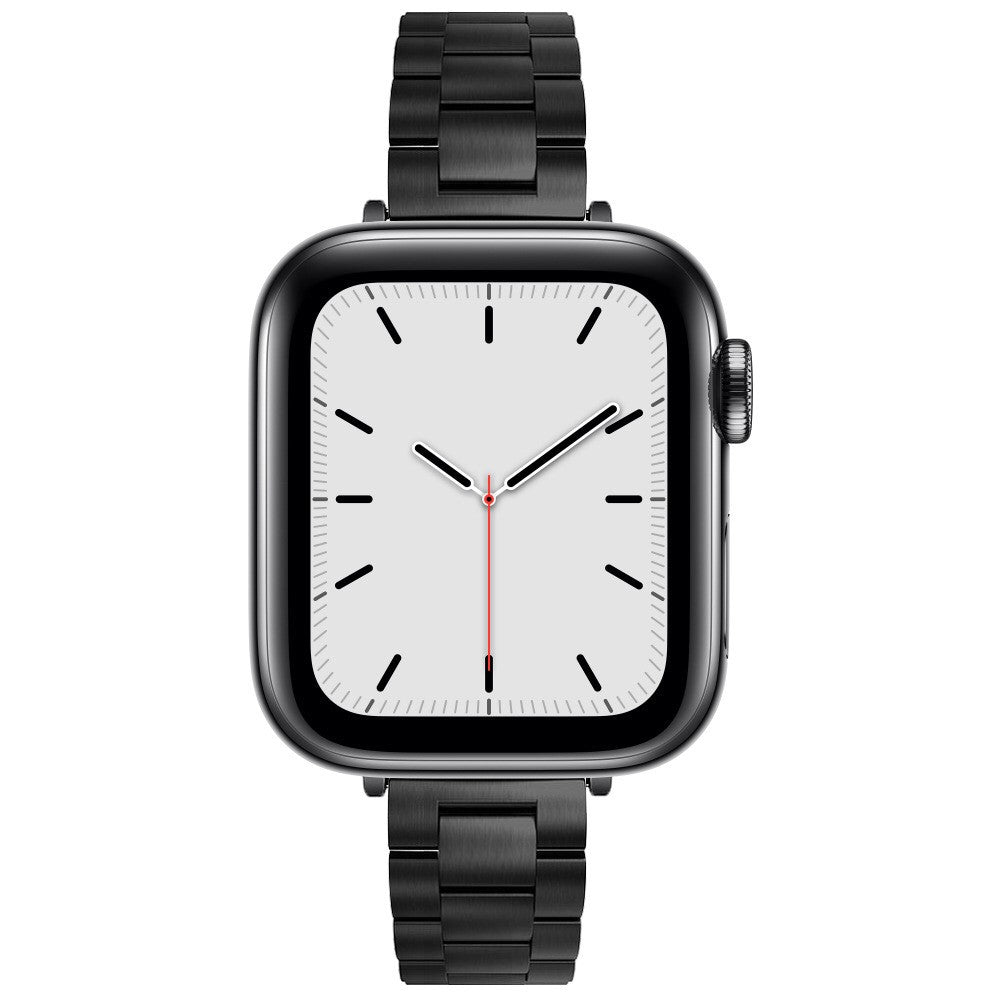 Rigtigt skøn Universal Apple Metal Rem - Sort#serie_1