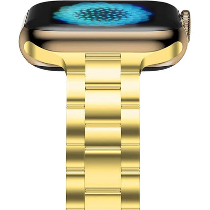 Rigtigt elegant Universal Apple Metal Rem - Guld#serie_2