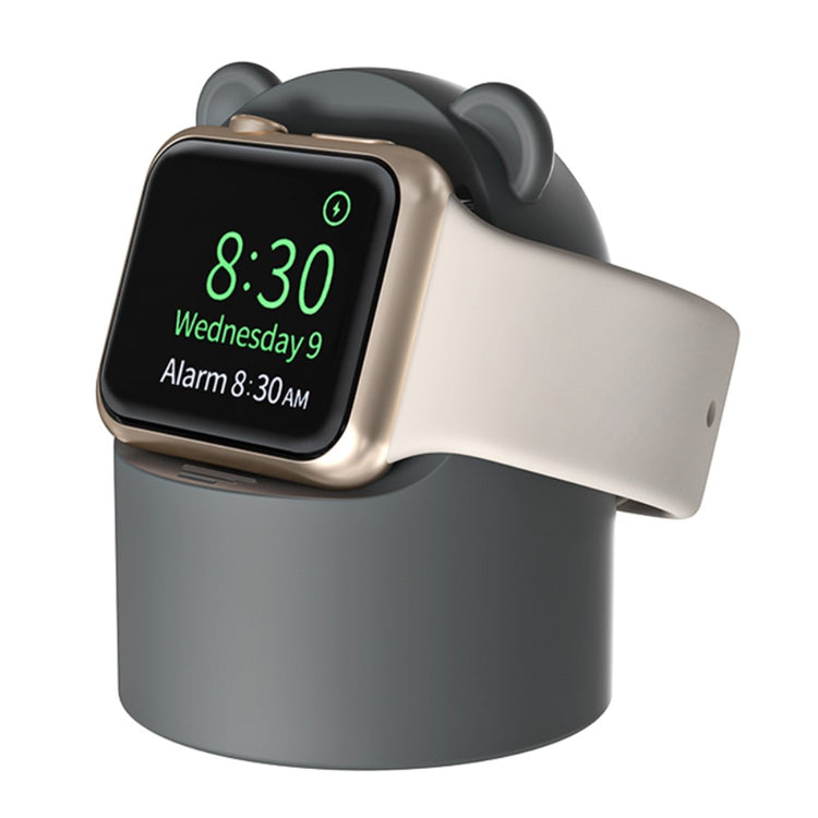 Universal Apple Smartwatch Silikone Holder - Sølv#serie_6