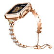 Häftigt Universell Apple Metall och Strass Armband