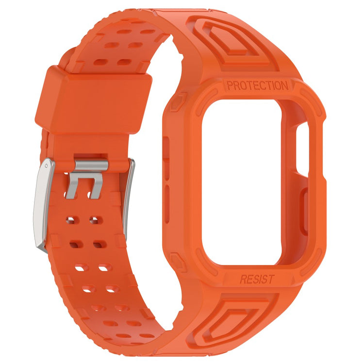 Meget Komfortabel Plastik Universal Rem passer til Apple Smartwatch - Orange#serie_4