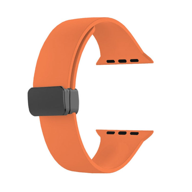 Klassisk Silikone Universal Rem passer til Apple Smartwatch - Orange#serie_3