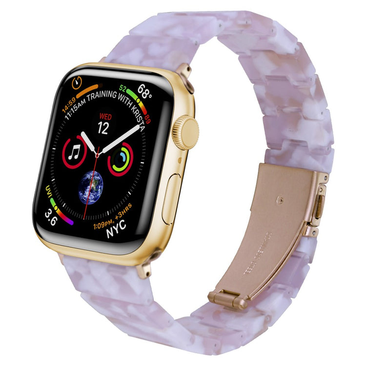 Meget Fed Plastik Universal Rem passer til Apple Smartwatch - Pink#serie_3