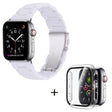 Universell Apple Metall Klockarmband med Skal
