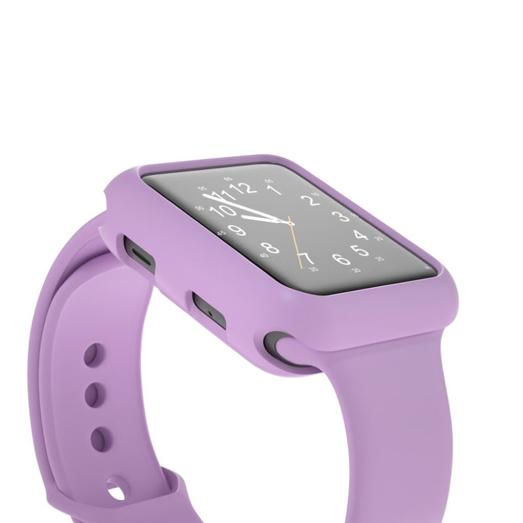 Vildt Fed Apple Watch Series 1-3 42mm Silikone Cover - Lilla#serie_13