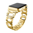 Skönt Apple Watch Series 1-3 38mm Metall och Strass Armband
