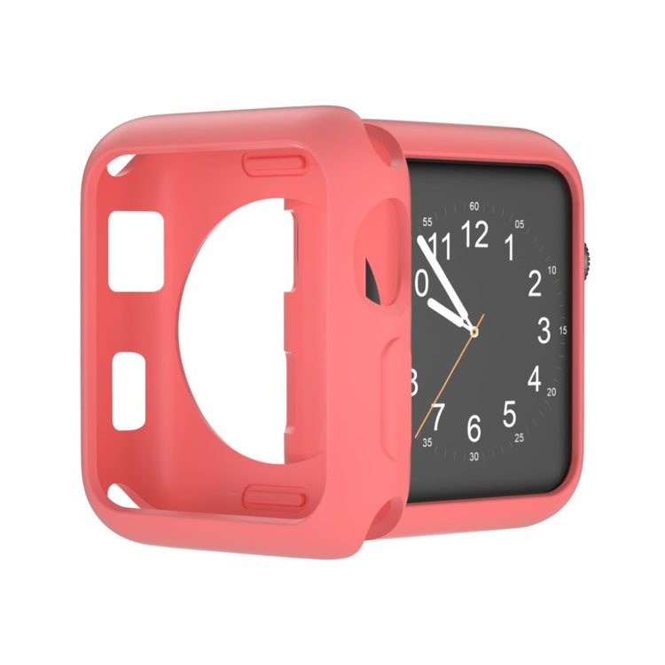 Vildt Fed Apple Watch Series 1-3 38mm Silikone Cover - Orange#serie_6