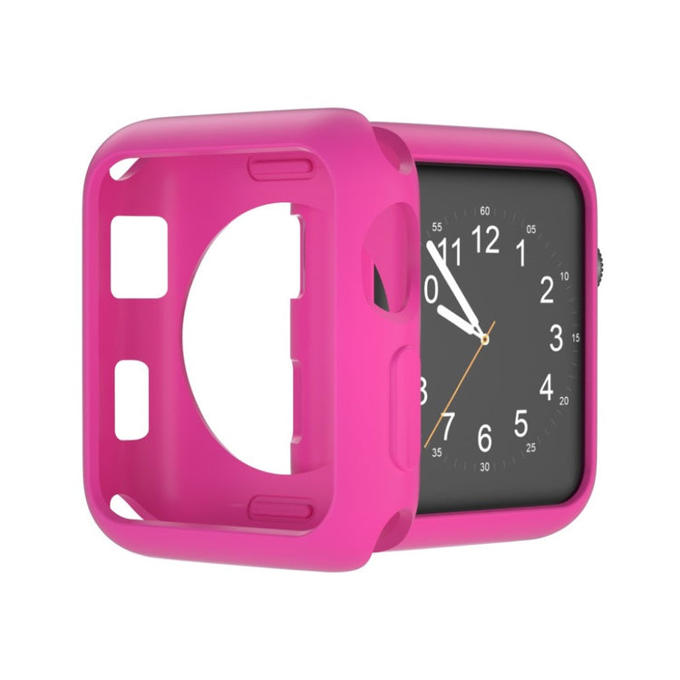 Vildt Fed Apple Watch Series 1-3 38mm Silikone Cover - Pink#serie_8