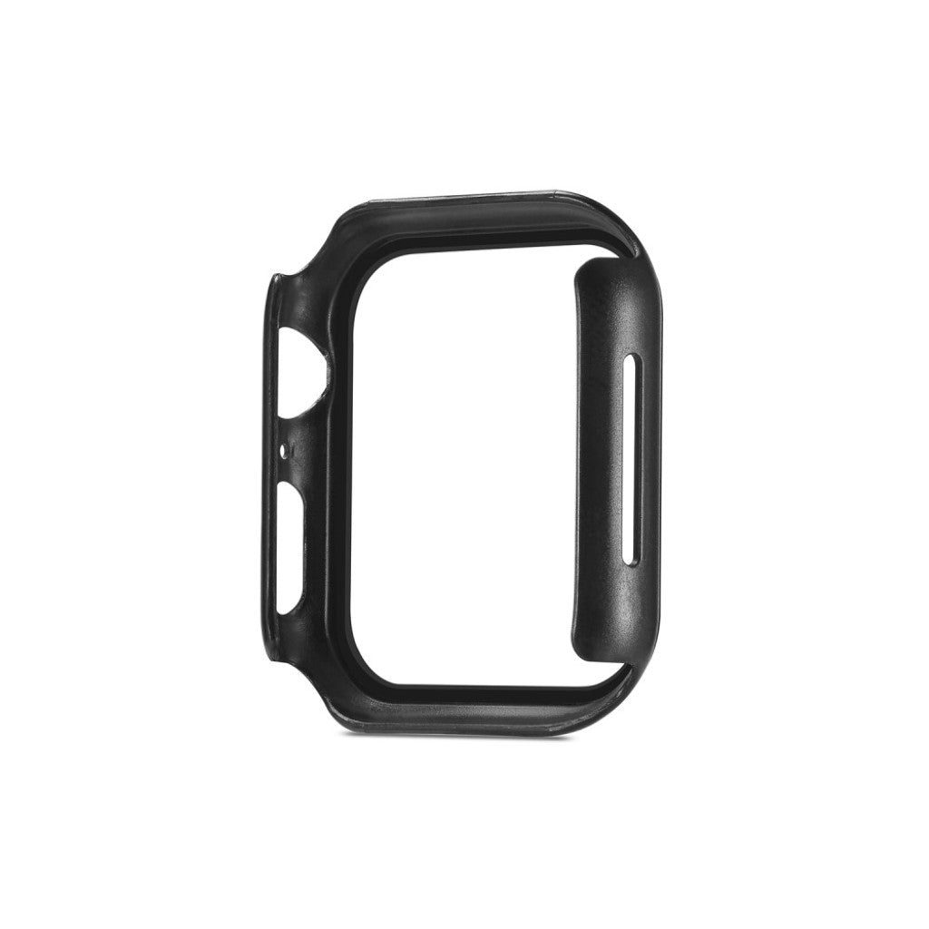 Apple Watch Series 1-3 38mm Mat Plastik Bumper  - Sort#serie_1